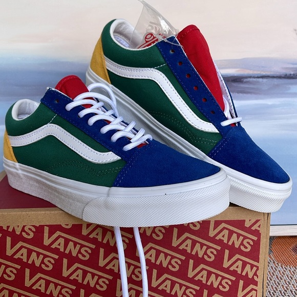 Vans WMNS Old Skool
(Vans Yacht Club) Blue/Green 
VN0A38G1R1Q US
Sneakers - Picture 5 of 16